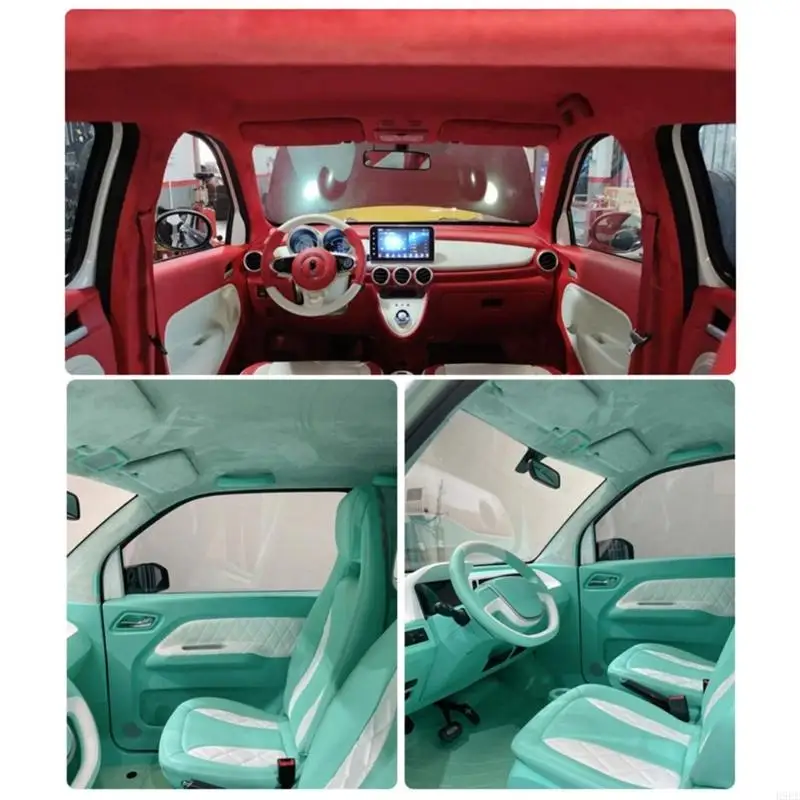 

Автоклеющаяся грубая ткань, обивка крыши автомобиля, 50x149 см, растягивается в четырех направлениях, легко устанавливается, и