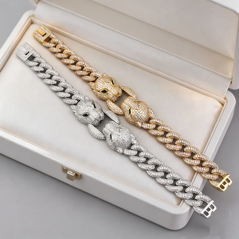 bracelet-de-style-hip-hop-tendance-pour-femmes-et-hommes-incruste-de-zircon-cubique-yeux-verts-double-panthere-leopard-chaine-cubaine-bijoux-de-fete