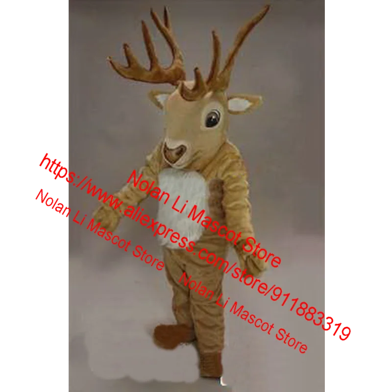 Hot Sale EVA Material Helmet Two Styles Deer Mascot Costume Cartoon Set Movie Prop Cosplay Halloween Birthday Gift 606