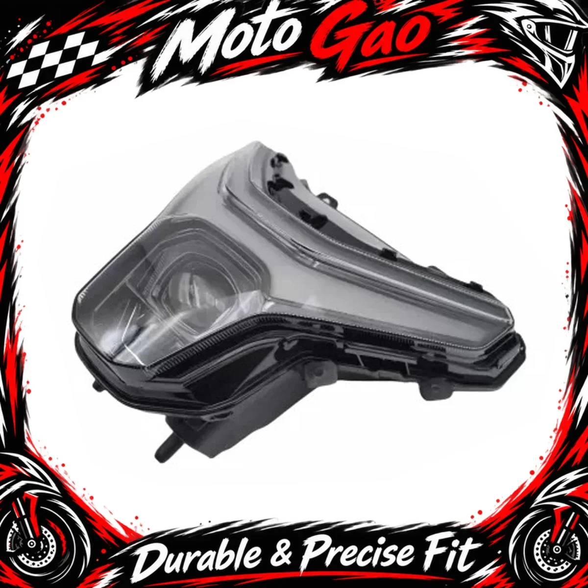 【Precise Fit】Motorcycle Headlamp Assembly Accessories Headlamp Fit For CFMOTO 450NK NK450 CF400-7