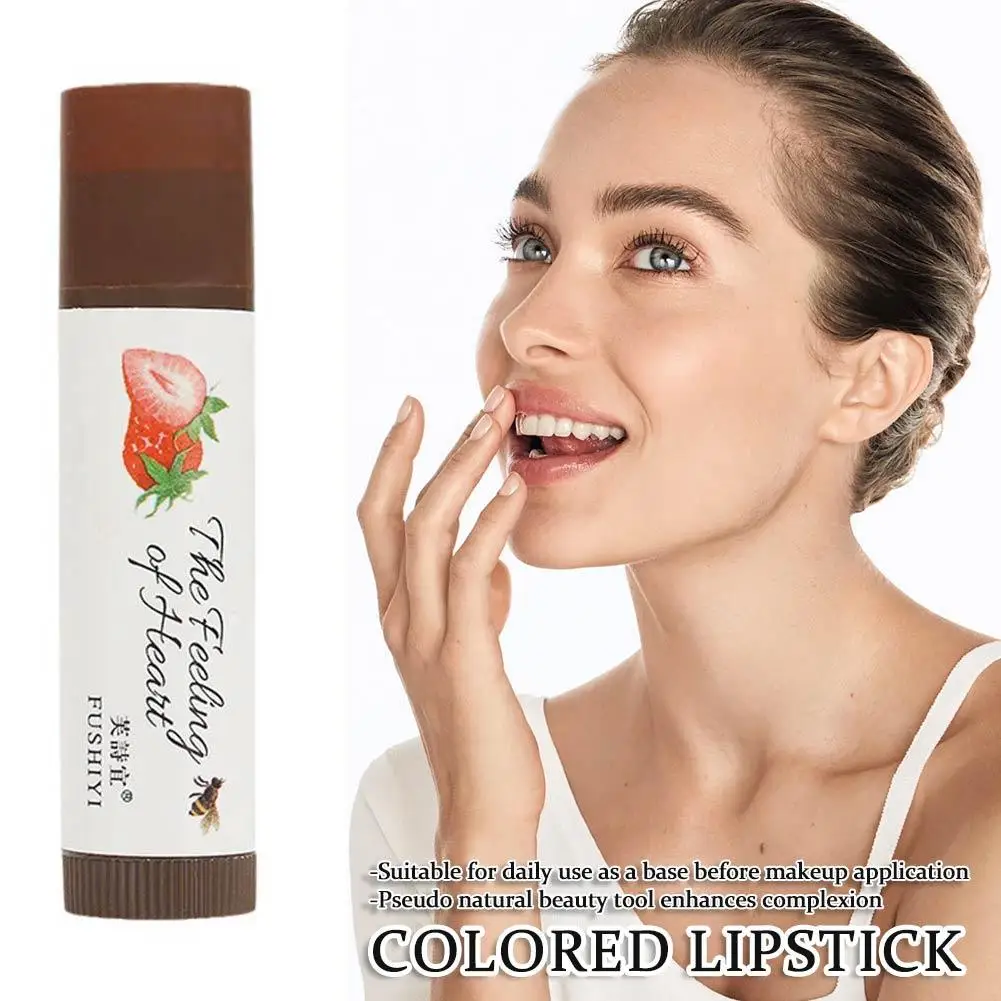 

Cute Tinted Lip Balm for Girls - Moisturizing & Hydrating with Natural Color, Perfect for Students & Daily Wear