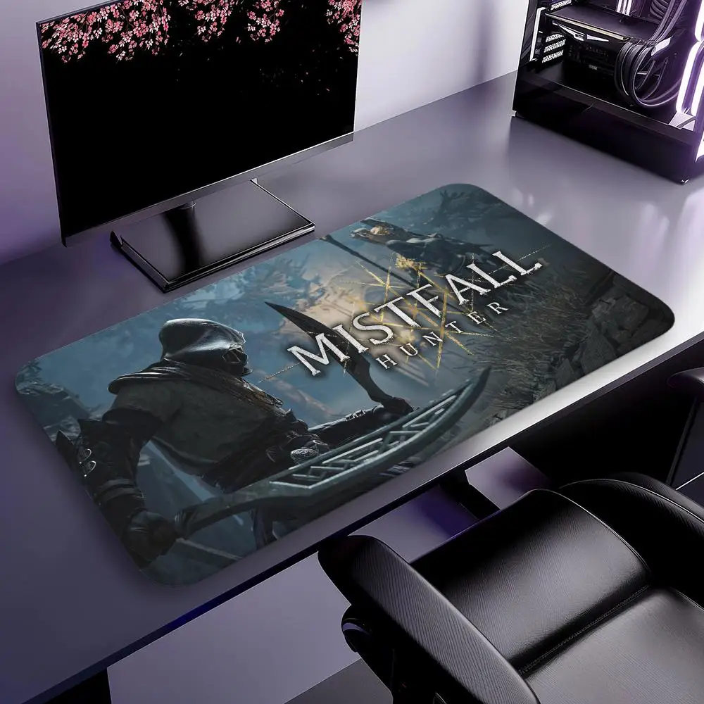 Mistfall Hunter Mouse Pad Keyboard Mouse stitch Mouse pad,Gaming Accessories,Long Desk Mats,PC Parts XXL90x40cm