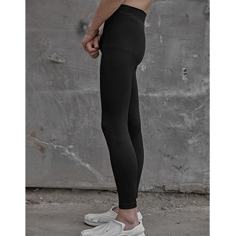 NIGO Pants High Stretch Running Yoga Pants Seasonal Men's Knit Bottoms FHDX  #NGTOP11163