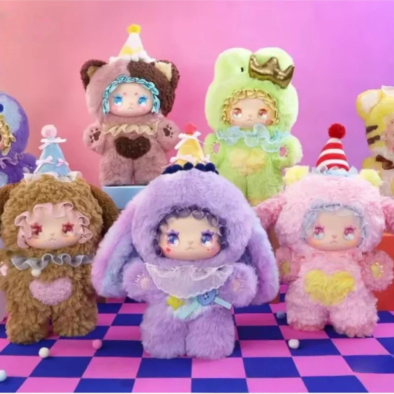 

Genuine LOVELY EMMA Weird Party Series Plush Blind Box Trendy Toy Doll Room Decor Girl Surprise Gift Collectible Ornament
