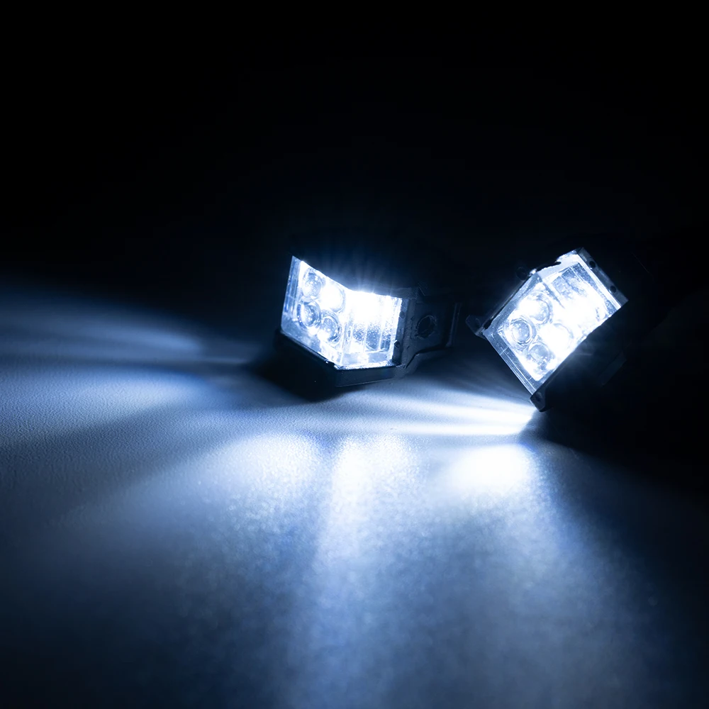 AXSPEED Simulatie Spotlight LED Verlichting Koplampen voor TRX-4 TRX-6 Axiale SCX10 Wraith 1/10 RC Crawler Auto Upgrade Onderdelen