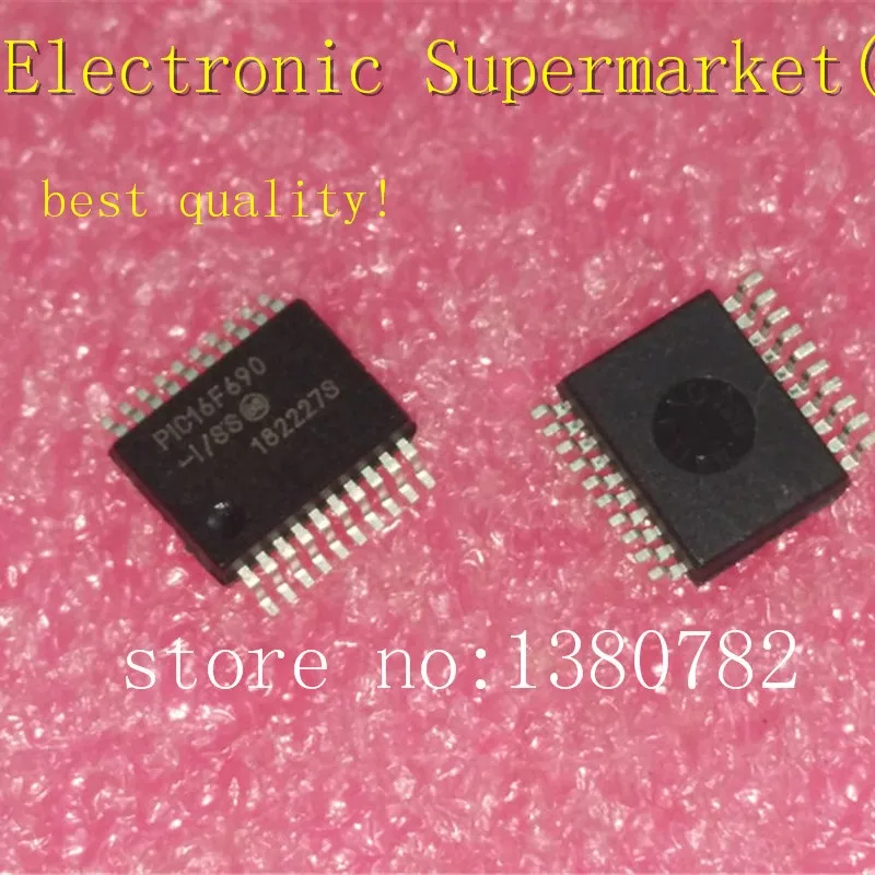 

Free Shipping 5pcs-20pcs/lots PIC16F690-I/SS PIC16F690 SSOP-20 IC In stock!