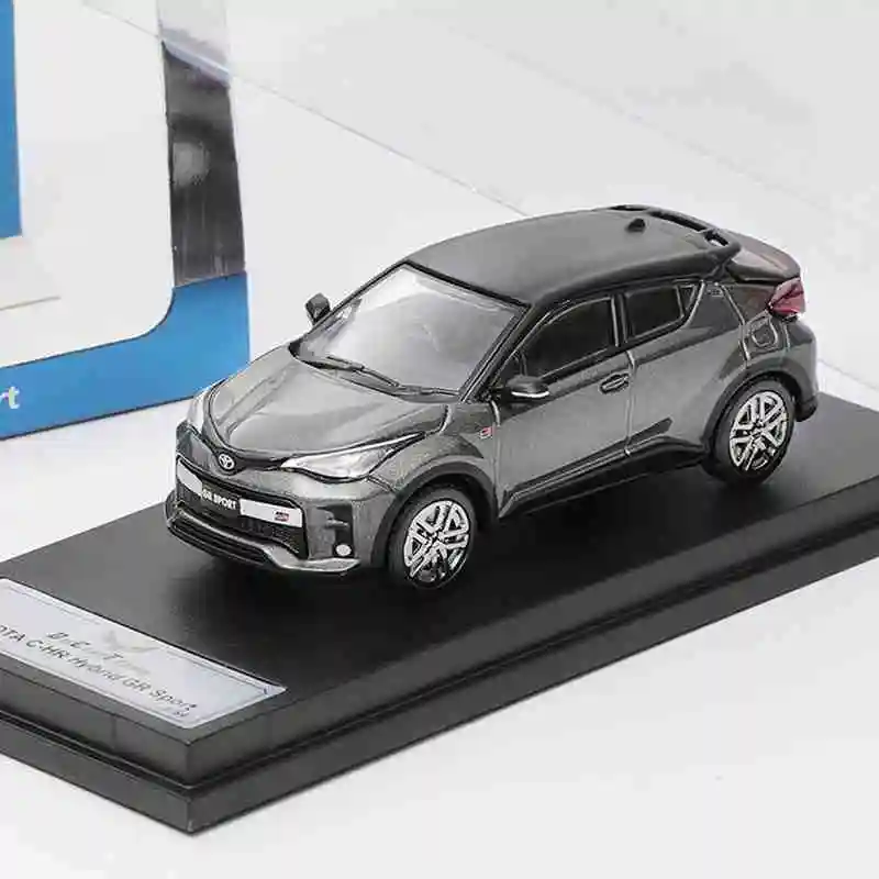 DCT 1:64 CHR CH-R Hybrid GR Sport SUV Auto in lega Fonde sotto pressione e veicoli giocattolo Modello in scala in miniatura per bambini