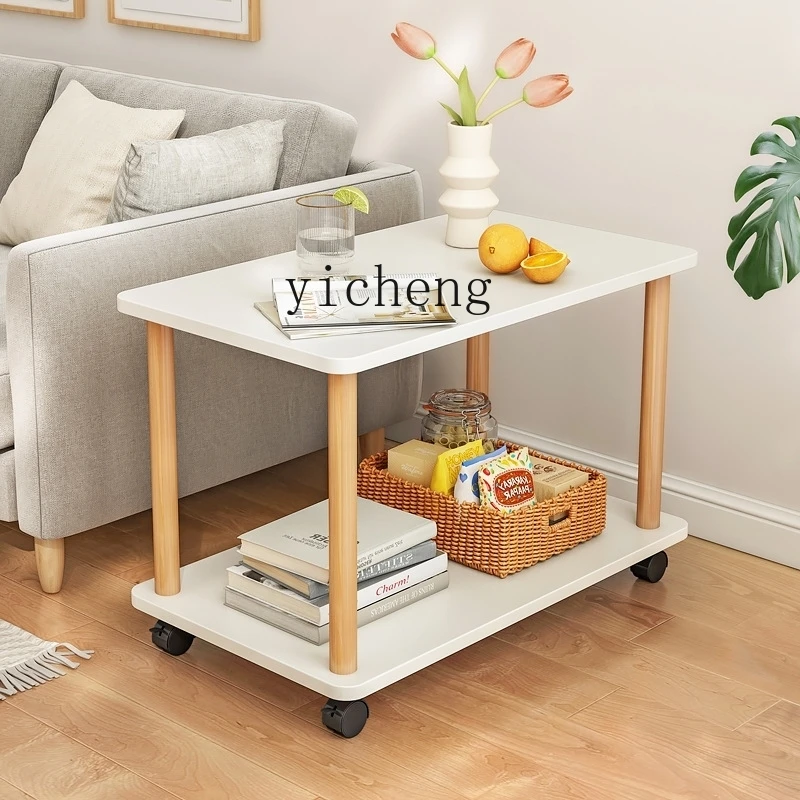

ZYA removable side table modern simple living room coffee table bedside table cart rack home decoration accessories