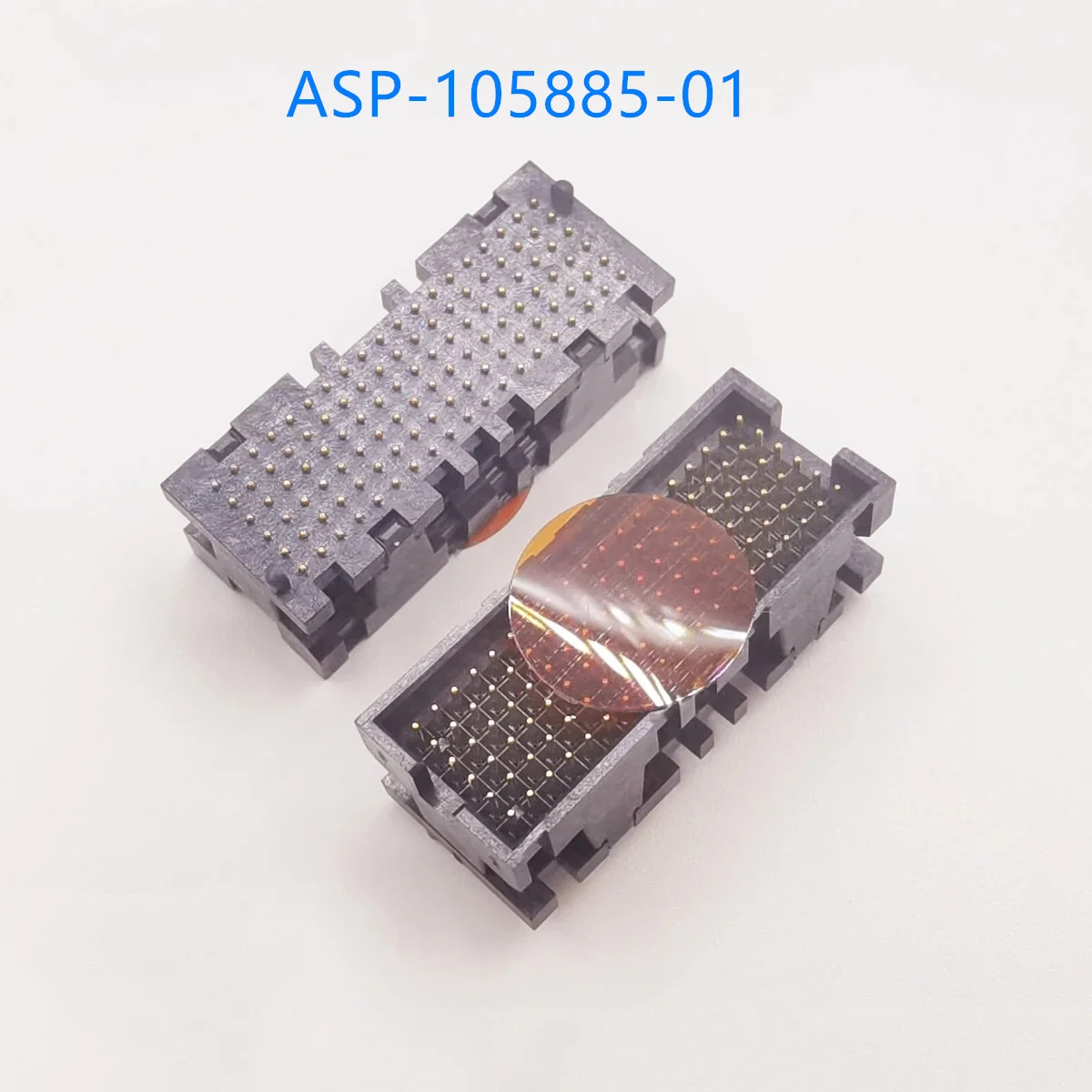 

ASP-105885-01 SAMTEC 114-контактный 1,27 мм позолоченный разъем «папа» от пластины, высококачественный электронный компонент