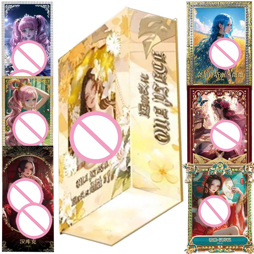 

One Piece Collection Card Adventure Fantasy Anime Charming Female Character Creative Card Fans Cherish Creative Peripheral Toys
