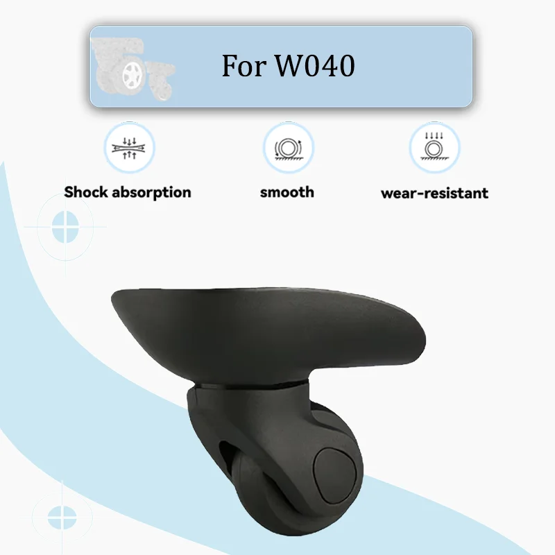 لـ W040 - نسخة مطورة مقاومة للاهتراء من ملحقات عجلة عربة الأمتعة - تتضمن براغي مضادة للانفصال #1