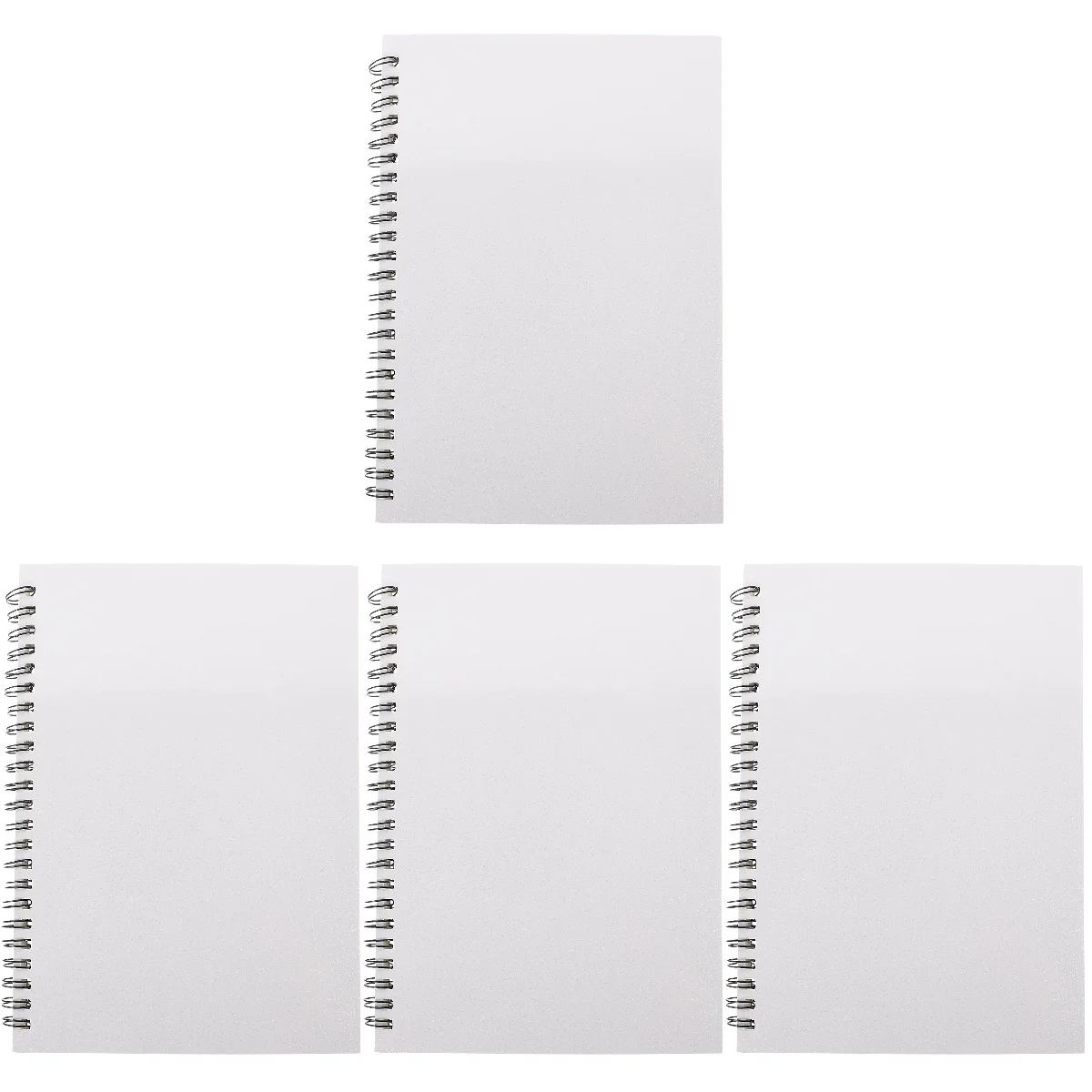 4pcs Sublimation Notepad Blank Schedule Notepad Writing Notepad DIY Note Taking Notebook note writing book