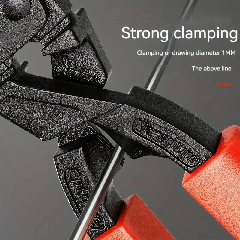 قاطع مسامير صغير متعدد المهام قاطع أسلاك الفولاذ موفر للعمالة متعدد الوظائف قوي قطع سلك حديد سلك كسّارة مقص كماشة