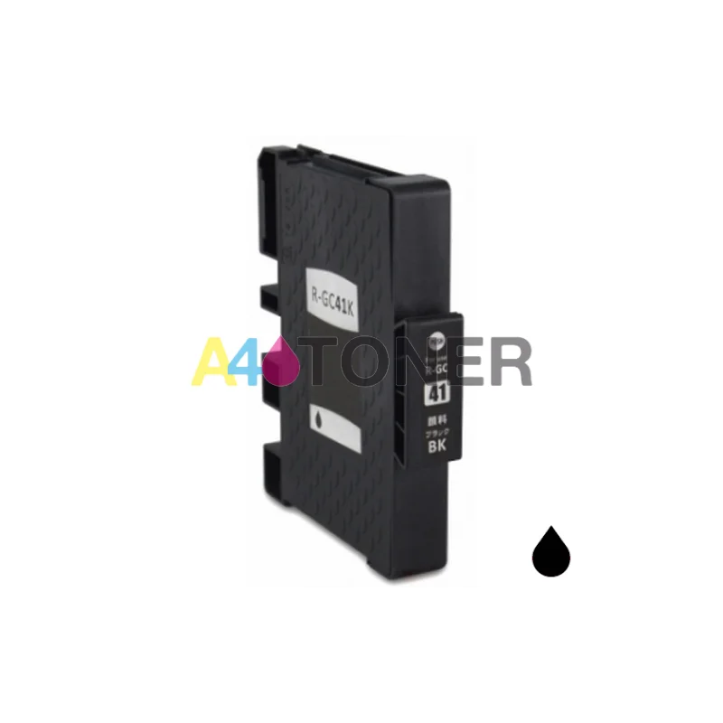 GC41BK compatible ink cartridge replaces the original Ricoh 405765 black cartridge. A4toner.com