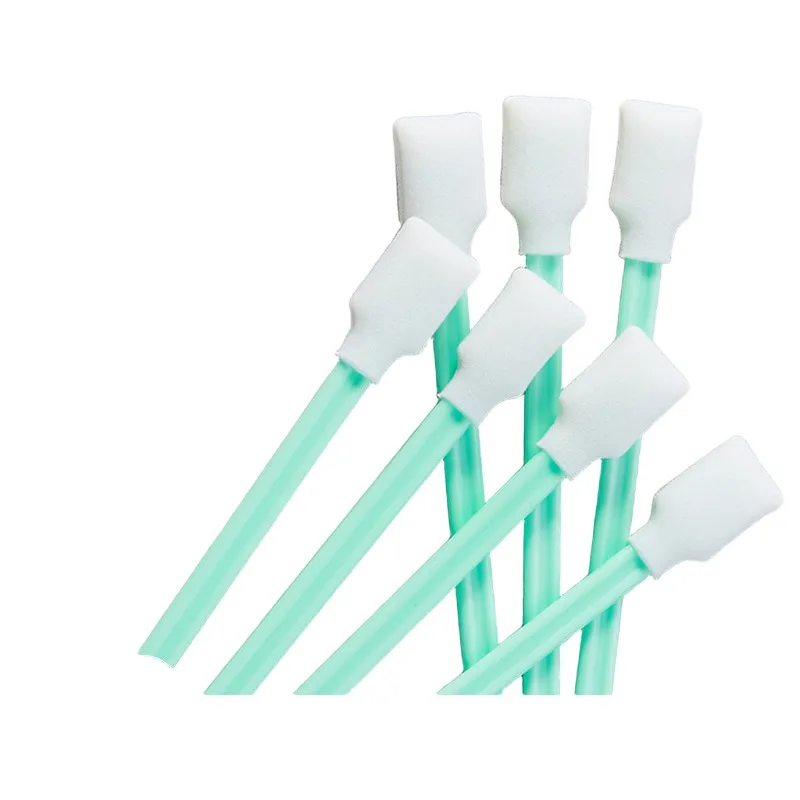 100PCS Cleaning Tool Inkjet Printhead Cleaning For Epson Roland Mimaki Mutoh Printhead Cleaning Sponge Cleaning cotton swab