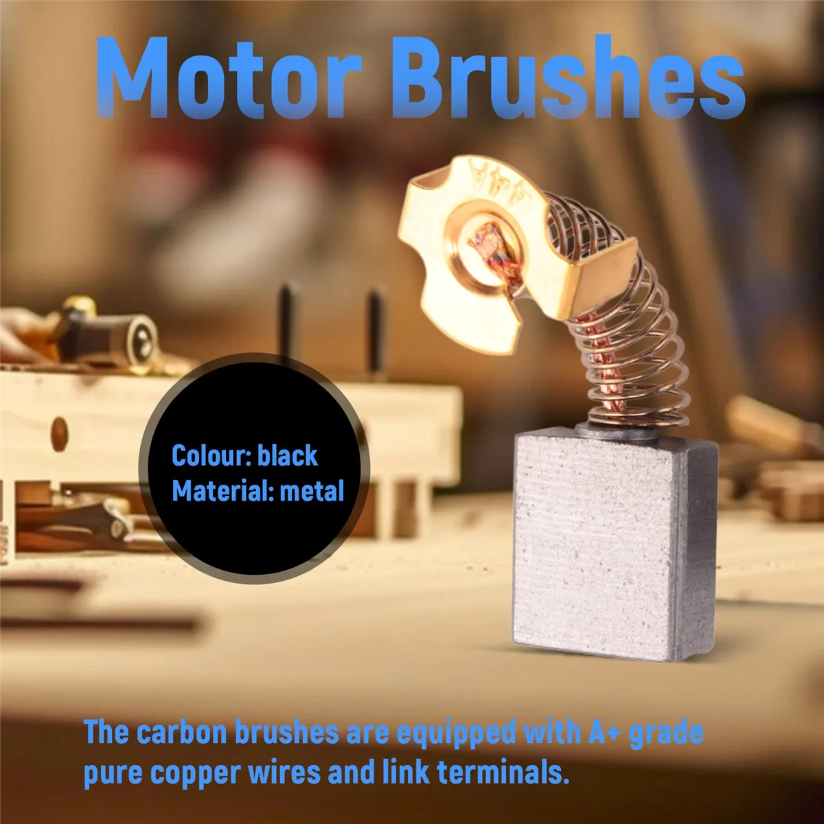 Щетки с угольным двигателем RYOST, совместимые с торцовочной пилой Dewalt D24000/DW713, раздвижной настольной пилой, запасная часть для электроинструмента