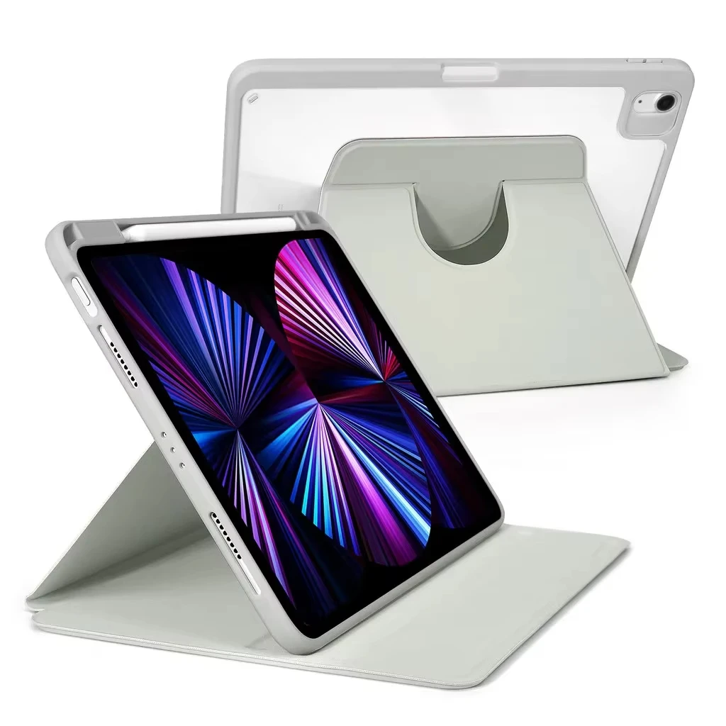

360° Rotating Tablet Case For Samsung Galaxy S10 S9 Ultra 14.6" S8 S7 FE A9 + Plus A8 A7 S6 Lite 8.7" Flip Cover With Pen Holder