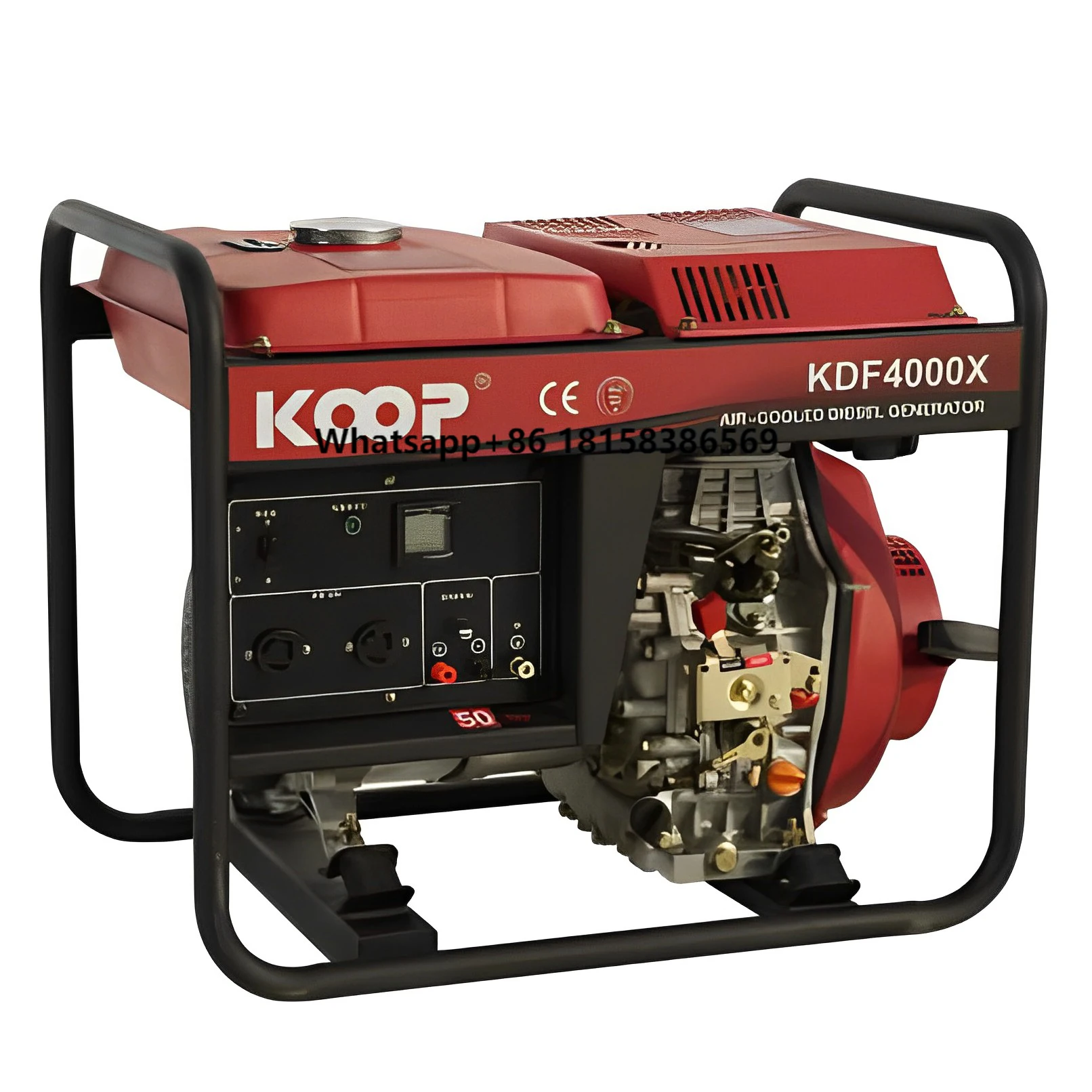 

Hot Sale 3kw 5kw Silent Diesel Generator 6kw 10kw 15kw 3 Phase Small Open Shelf Engine Generator