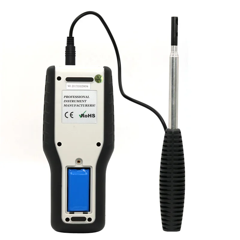 HT9829 thermal anemometer wind gauge industrial grade high precision wind speed wind gauge
