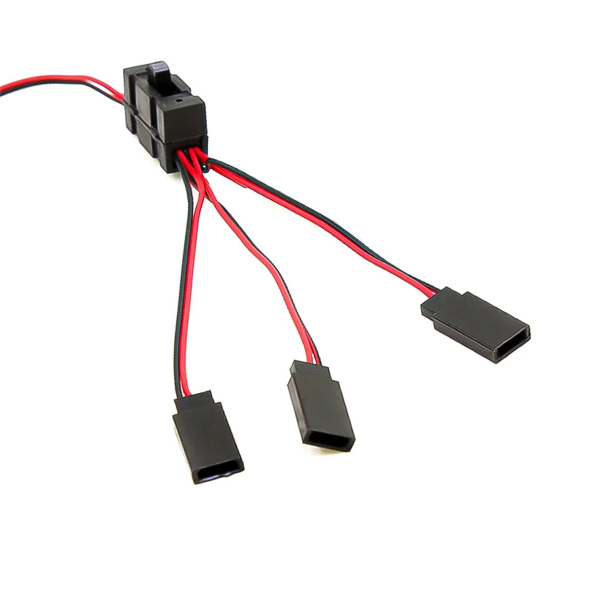 A77I 3PCS RC Servo Verlängerung 1 bis 3 Y Draht Kabel LED Licht Control Power Schalter für JR Futaba RC Modell