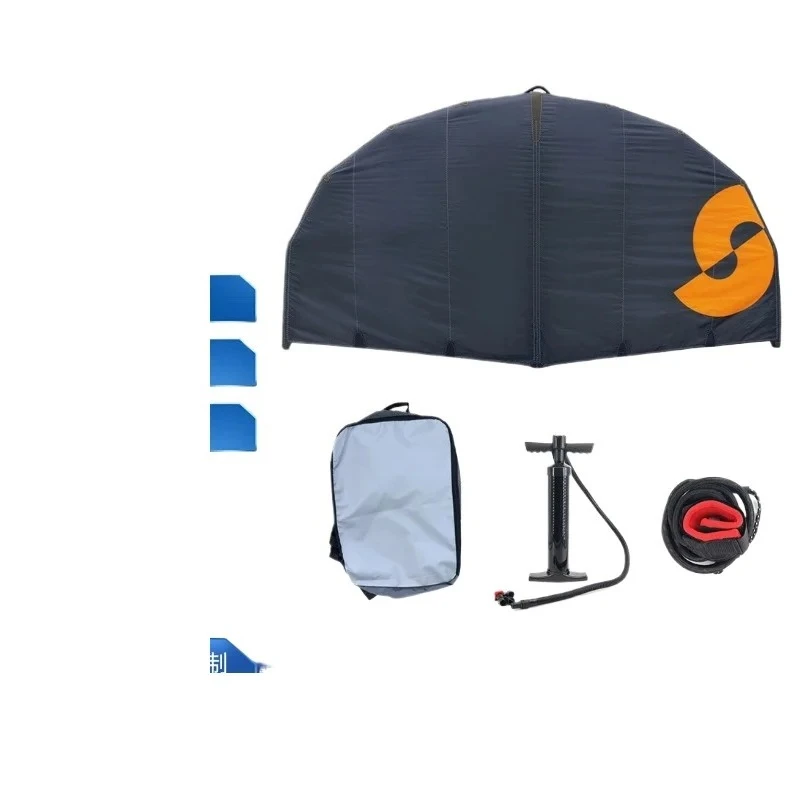 

Water surfing black wing sup hard board