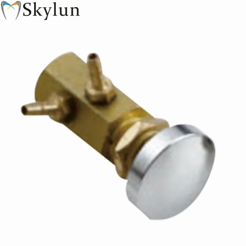 

10PCS Dental Blow Crumbs Valve Dental blower valve 3mm Copper Connectors chair unit accessories High Quality SL1228