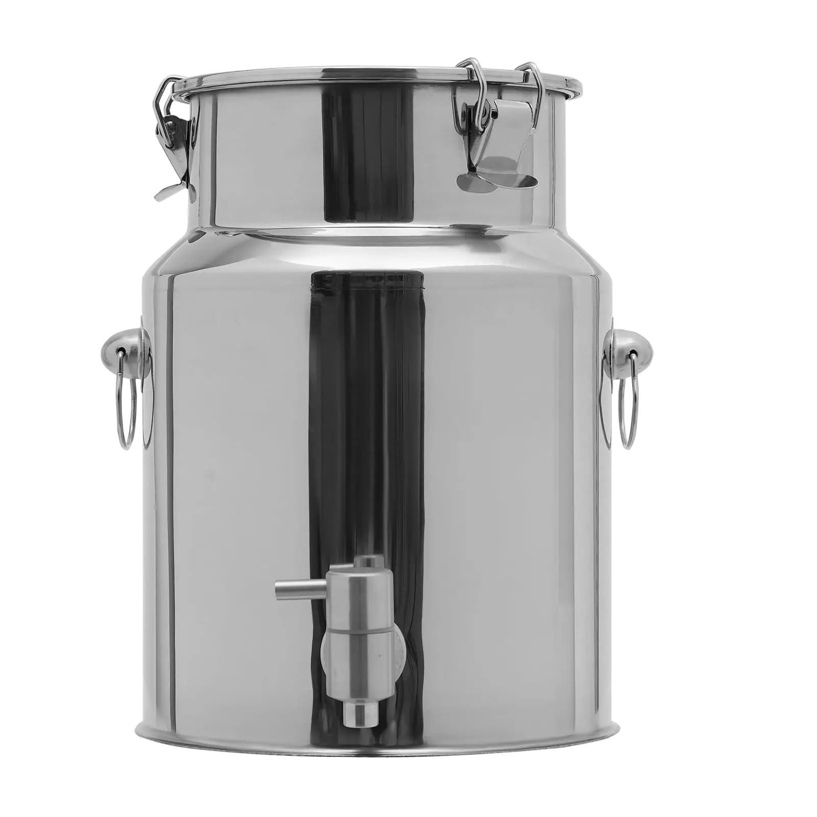 

6L/1.59Gallon Milk Can with Faucet, Heavy Duty Milk Jug Milk Bucket Transport Container Wine Pail Bucket Bottle Stainless Steel