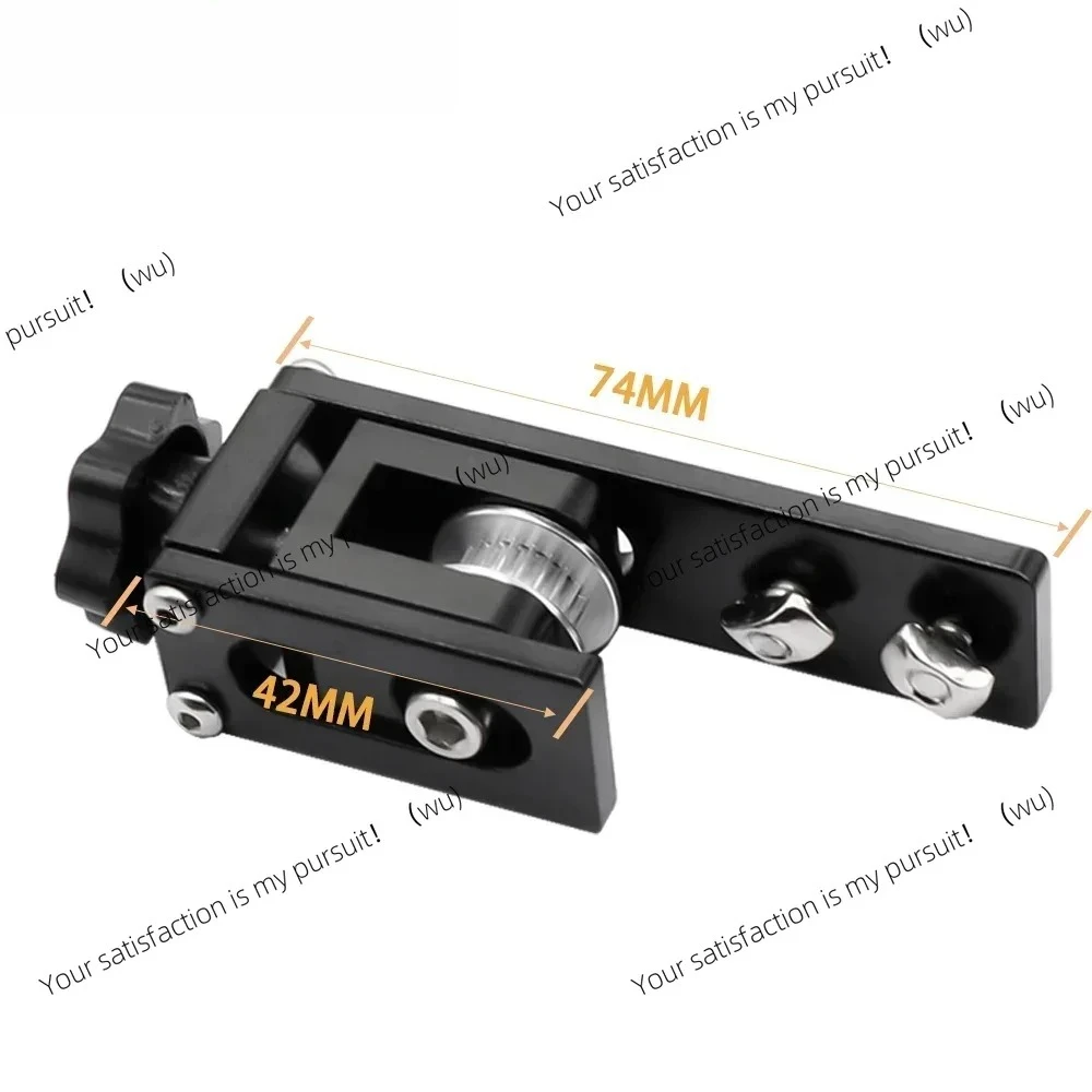 X-axis 2020 V-slot synchronous belt stretch straightener for CR-10 CR-10S Ender-3 3D printer parts view 3