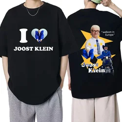 Europapa Harajuku Y2k Summer Tops Fashion EU Szie T-shirt I Love Joost Klein Hip Hop Tshirt Men Women Funny Mange Tee Shirt Male