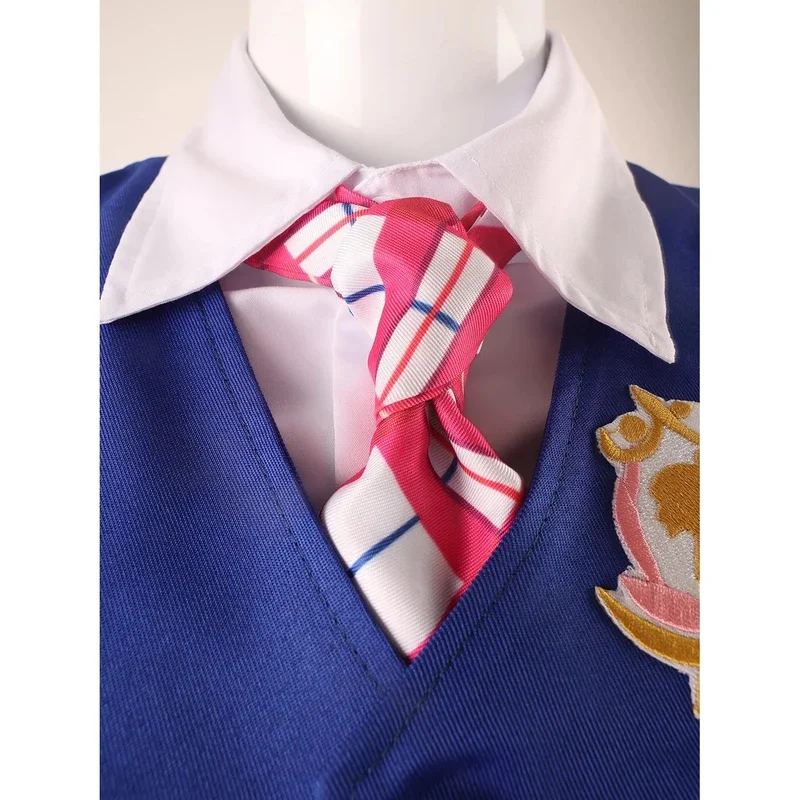 باربي الأميرة تأثيري زي للنساء ، زي أنيمي ، بدلة علوية وتنورة ، مدرسة ساحرة ، ديلانسي دي وين ، طقم زي الهالوين