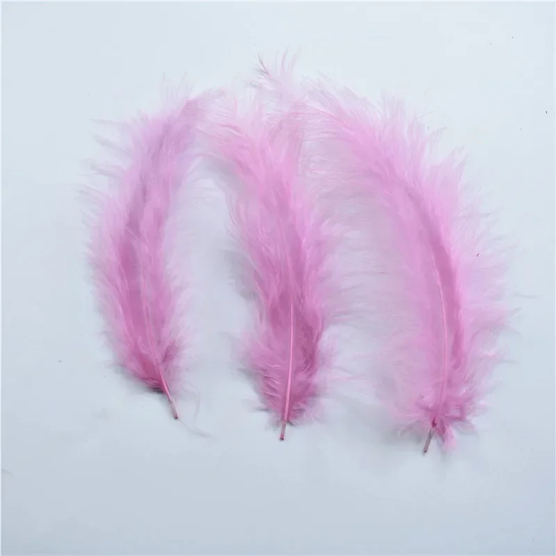 100 Stück/Los Marabou Truthahnfedern für Dekoration, Bastelarbeiten, Federdeko, Karneval, Traumfänger, Schmuck, Handwerksaccessoires – Detail 12