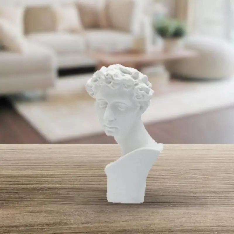 DIY Mould 3D Bust Mould Plaster Silicone Mold Soap Statue For Resin Casting Candle Maker Accessories Tools