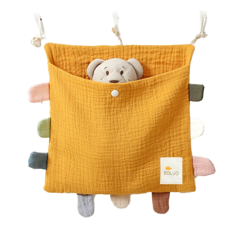 

M15K-Baby Bed Side Organiser Cotton Bed Storage Bagessentials Storage Bag Baby Hanging Bag For Baby Nappy Clothes