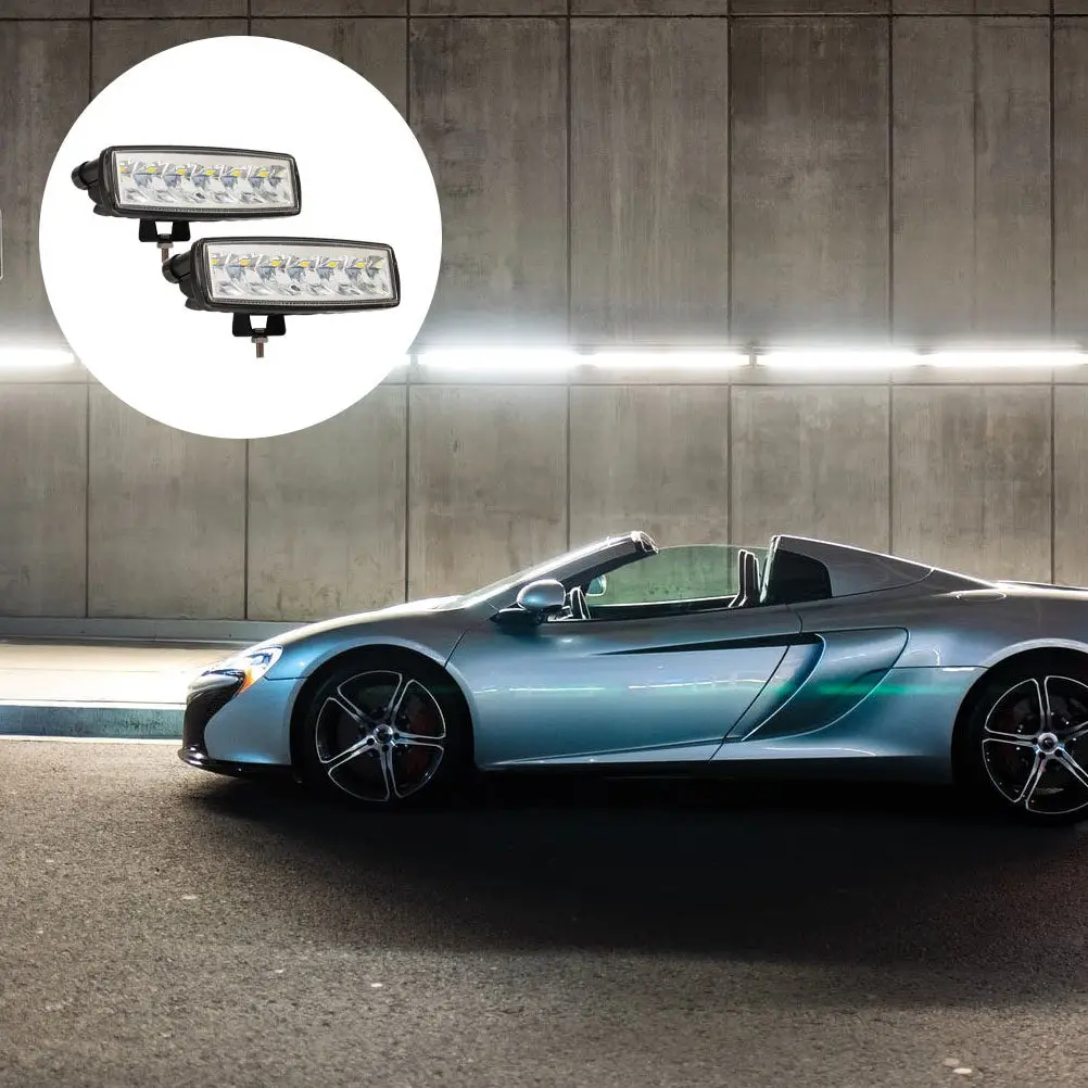 

6 Inch 30W LED Light Bar Car Work Light Waterproof Offroad Flood Searchlight for Truck Suv Motorcycle