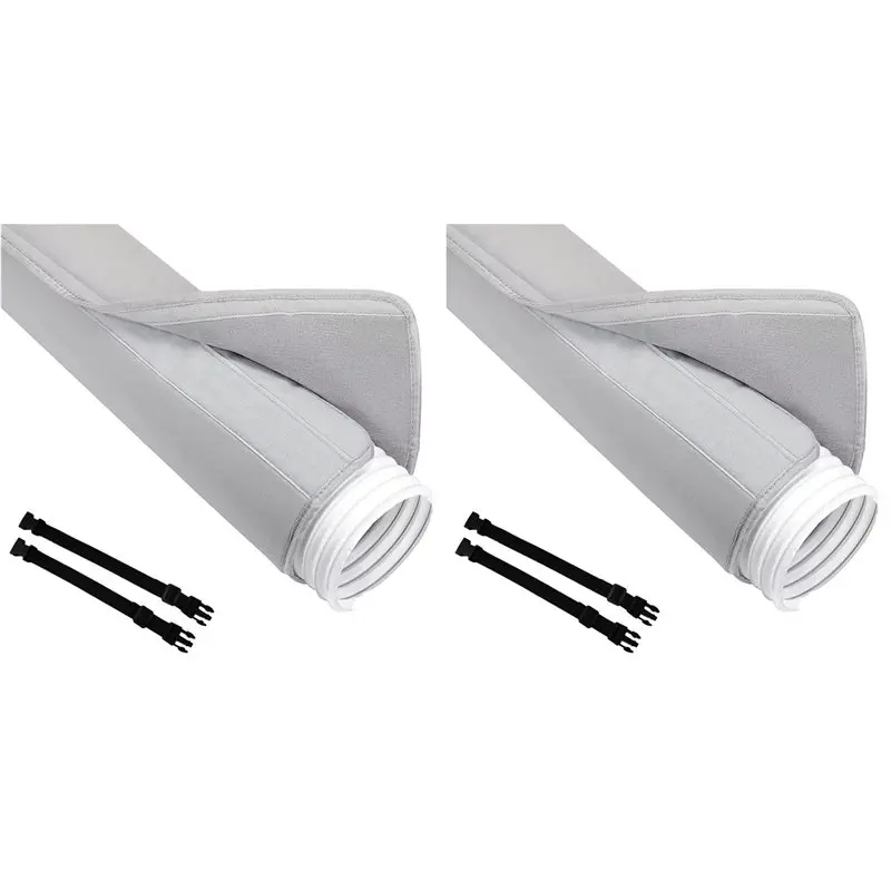 A005-2X Air Conditioning Hose Protective Cover Air Conditioning Exhaust Pipe Insulation Cover Dust-Proof And Heat-Insulating