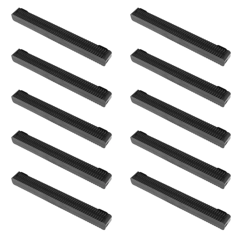 

10X Surfing Longboard Accessories Surfboard Fin Box 10 Inch Black Long Board Big Center Fin Box Surf Fins,Black