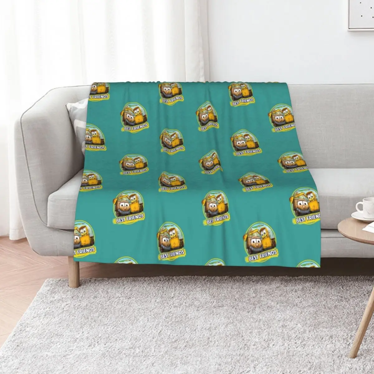 

Kids The Stinky and Dirty Show - Best Friends Throw Blanket Shaggy Picnic Luxury Thicken Giant Sofa Blankets
