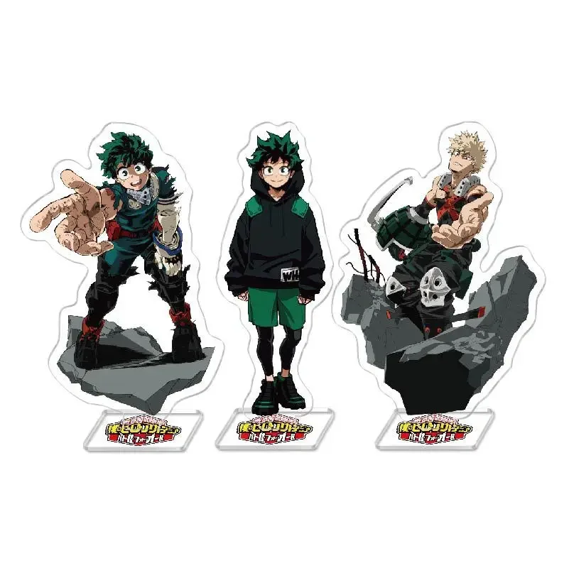 Anime Game My Hero Academia Acrylic Stand Action Figure Toy Double-sided PVC Desktop Stand Model Toys Gift