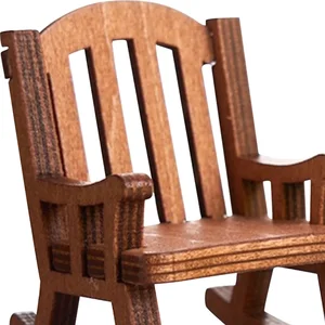 Kleine Cure Frog Resin Statuette, Schwungstuhl, kleine Dekoration, Buch, Kaffee, Buch, Haus, Schlafzimmer, Büro, süß 6 Hauptverkäufe Kinderbürostuhl - №1