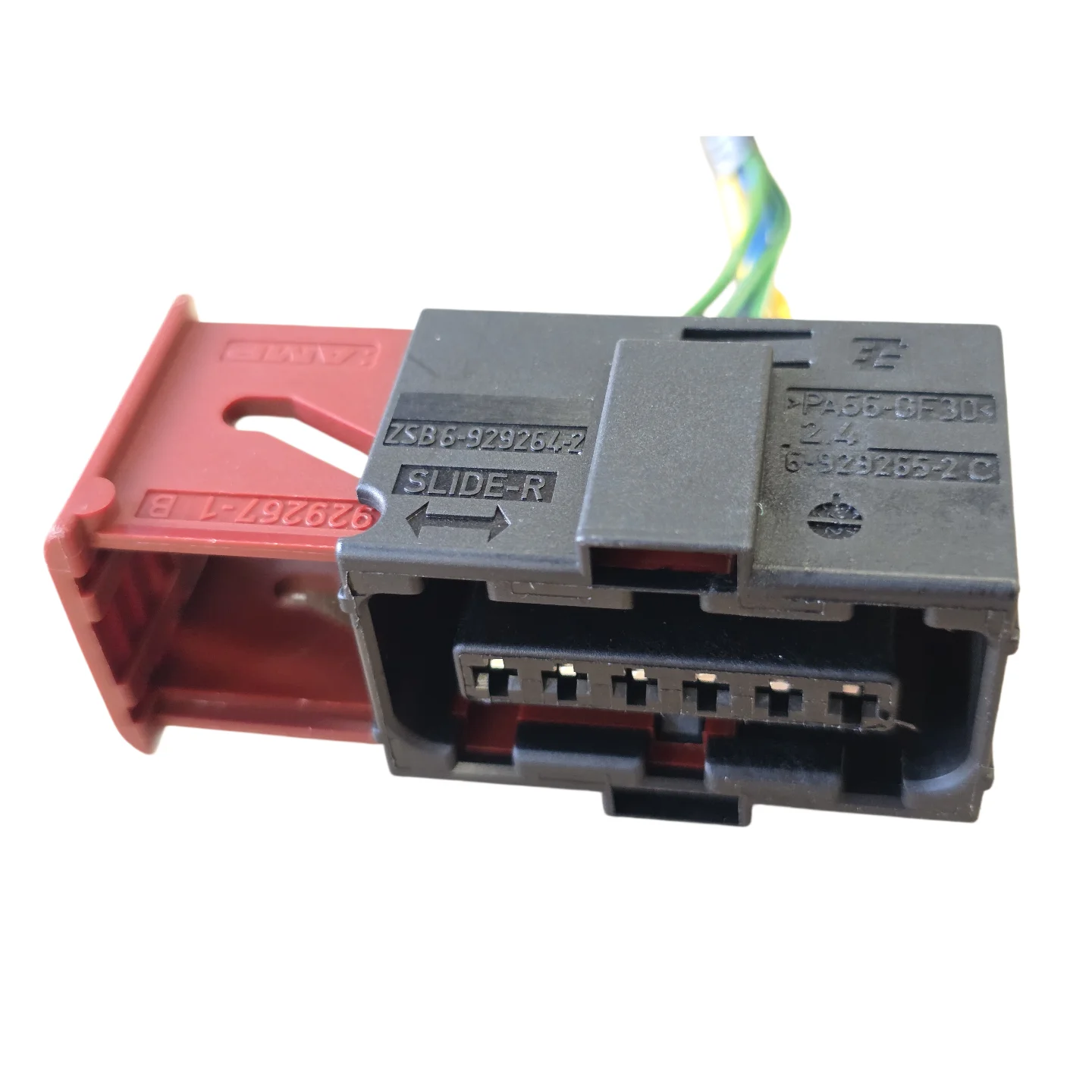 6 Pin Automobile Waterproof Connectors Parts 6-929264-2 Electronic Throttle Pedal Plug For VW