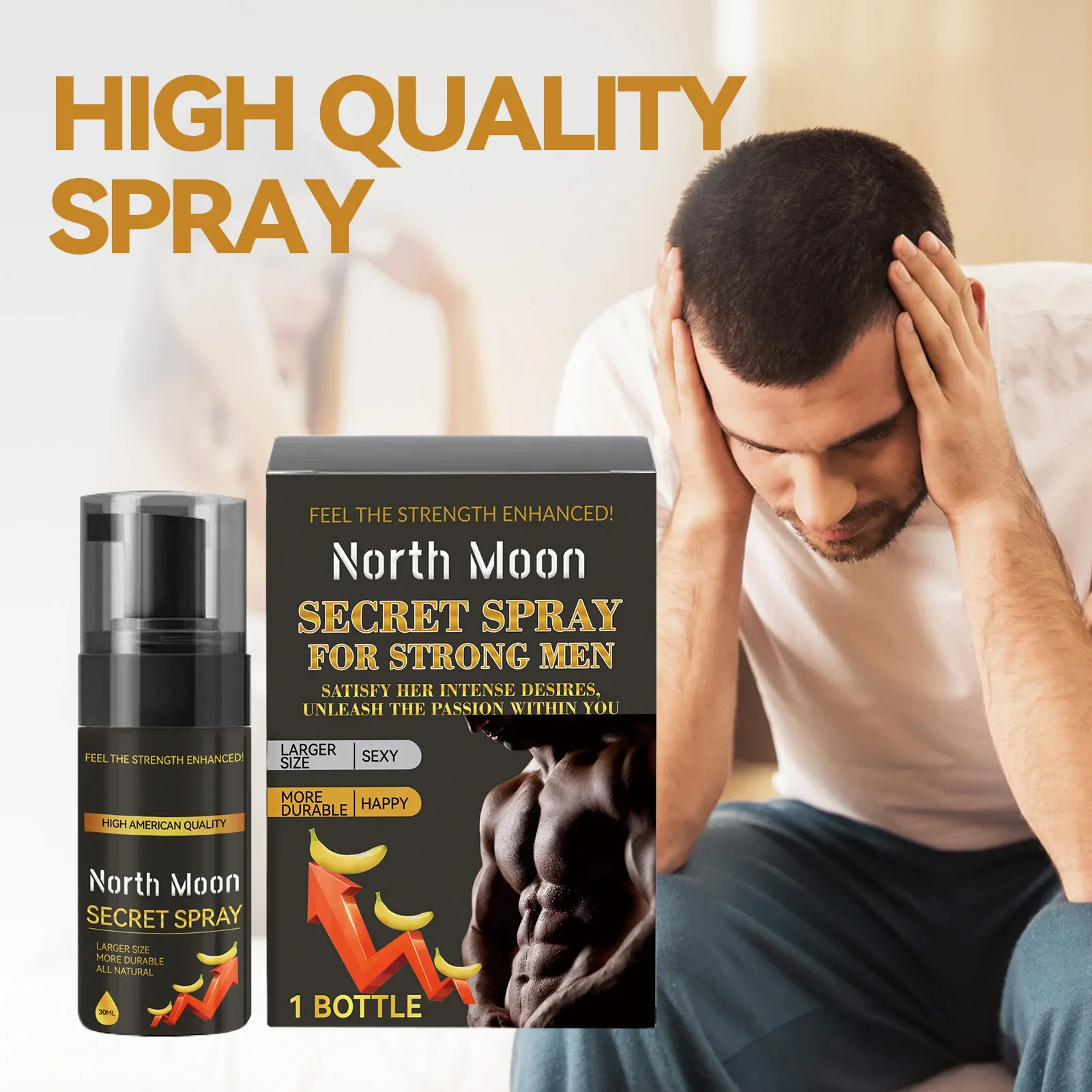 

Secret Spray For Strong Men