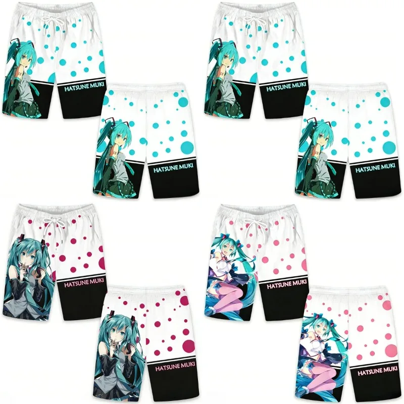 shorts-de-praia-masculinos-com-estampa-de-anime-hatsune-miku-esquema-de-cores-frescas-estilo-casual-para-o-verao-moda-streetwear-vocaloid-para-fas-da-familia