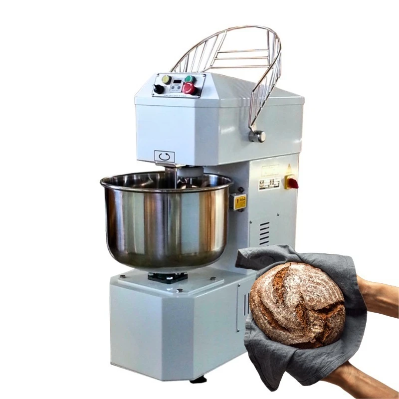 Commercial 30L Stainless Steel Dough Mixer, Spiral Kneader for Bakery, Pizza, Bread, Dumplings, Atlas Star Equipment