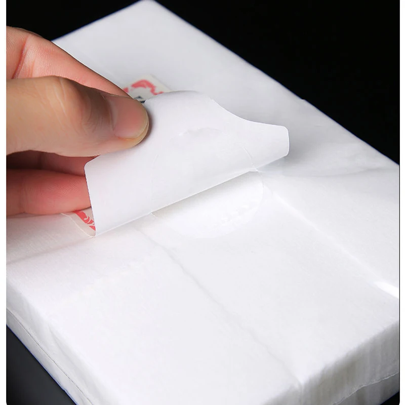 Tampone di cotone per unghie non perdere i capelli Strumento per la pulizia delle unghie dure Asciugamano per rimozione rapida delle unghie Lavaggio delle unghie Tampone di cotone per lavaggio delle unghie