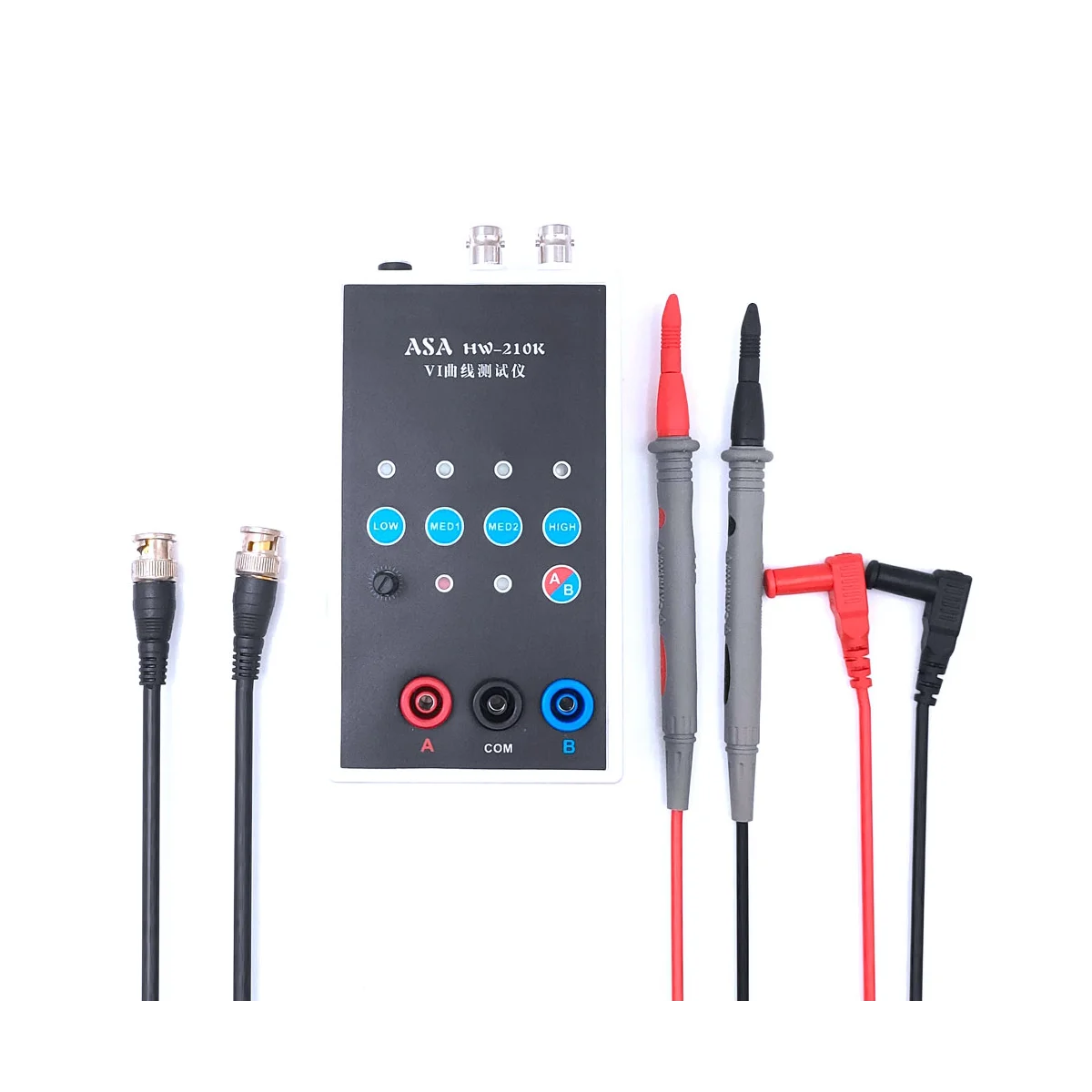 -210K Handheld Dual-Channel VI Curve Tester Circuit Board Online Detection for Tester 4 Gear Frequency Alternating