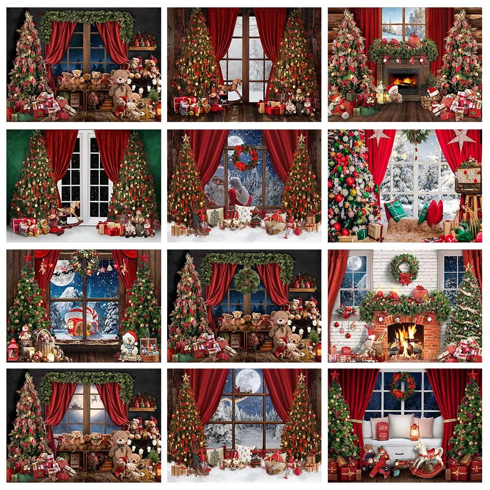 Mocsicka-クリスマスの木の背景,写真の背景,スタジオ,冬,森,子供の写真のための写真