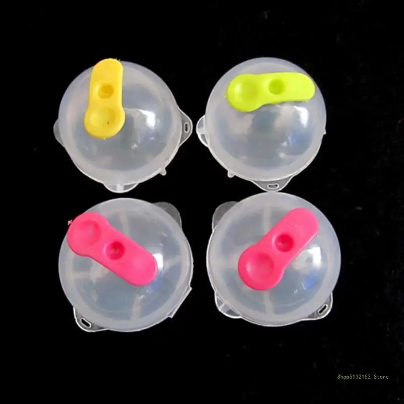 

QX2E 4pcs Party Plastic Ice Tray Cube Round Sphere Ball Maker Brick Mold Mould 35mm