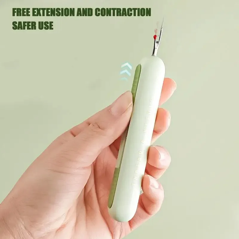 1pc Sewing Seam Rippers Blue Plastic Handle Seam Stitch Ripper Unpicker Remover Thread Cutter For Sewing Craftin Needlework Tool