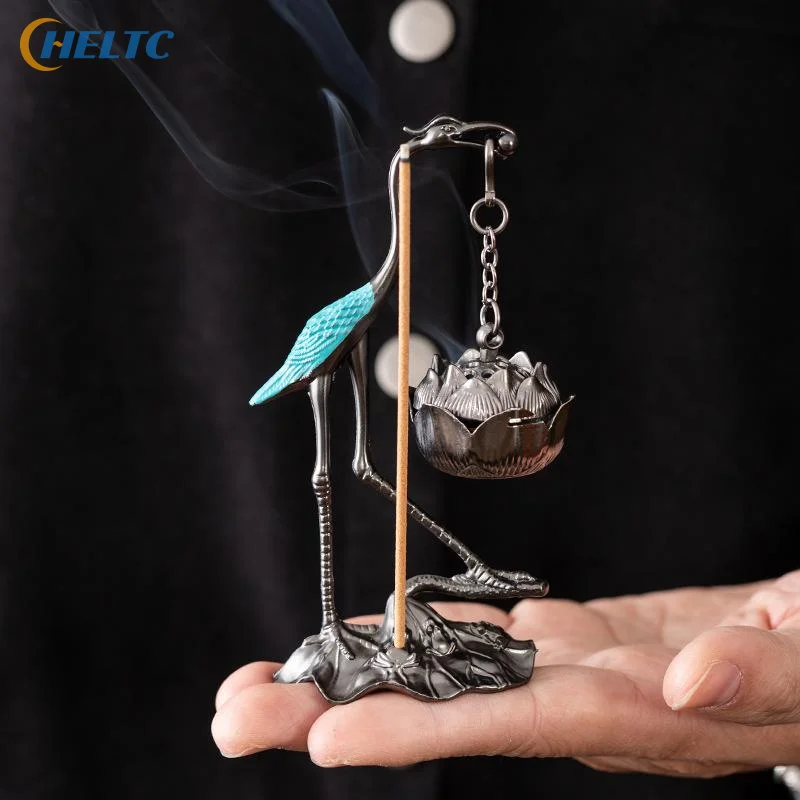 Creative Pine Tree Incense Burner Chinese Hanging Incense Sandalwood Tea Ceremony Aromatherapy Ornaments Tea Table Decor