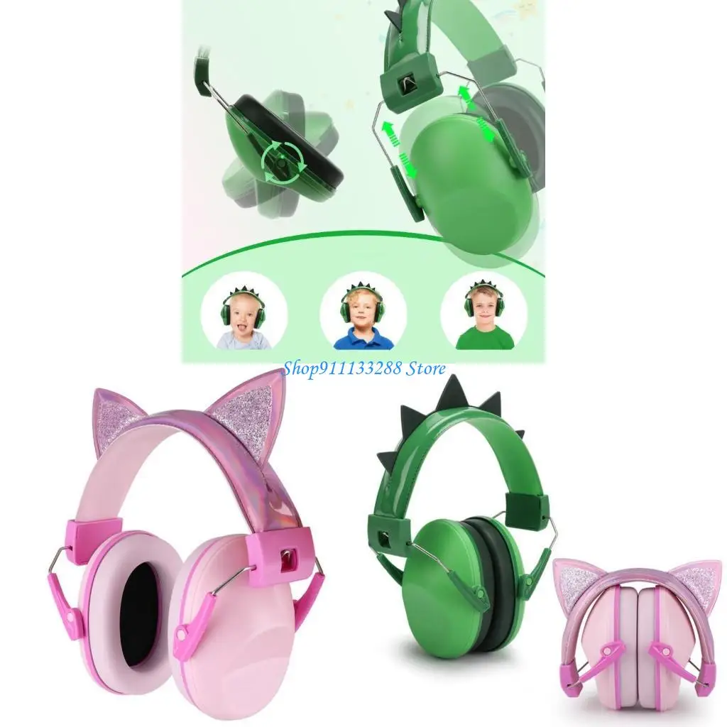 Noise Reduction Ear Muffs Kids Ear Protections Headphones Hearing Protectors for Toddlers Teens Sound Blocking Earmuffs